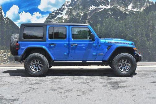 Hydro Blue Pearlcoat 2023 Jeep Wrangler Rubicon