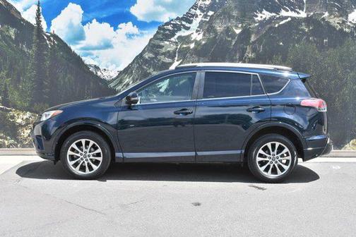 Magnetic Gray Metallic 2018 Toyota RAV4 Platinum