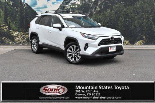 White 2023 Toyota RAV4 XLE Premium