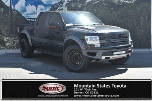 Tuxedo Black Metallic 2012 Ford F-150 SVT Raptor