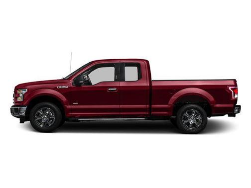 Red 2017 Ford F-150 XLT