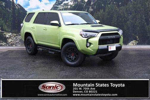 Lime Rush 2022 Toyota 4Runner TRD Pro