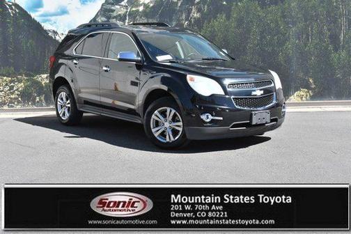 Black 2015 Chevrolet Equinox 2LT
