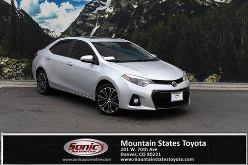 2016 Toyota Corolla S Plus