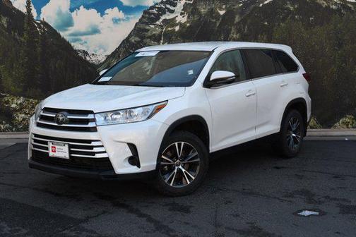 Blizzard Pearl 2019 Toyota Highlander LE