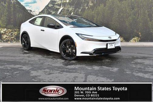 Wind Chill Pearl 2026 Toyota Prius Plug-In Hybrid Nightshade