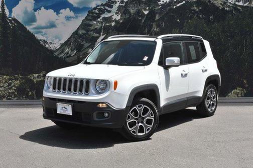 Alpine White 2015 Jeep Renegade Limited