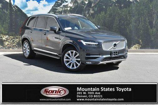 Savile Gray Metallic 2016 Volvo XC90 T6 Inscription