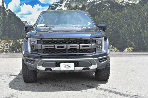 Antimatter Blue Metallic 2022 Ford F-150 Raptor