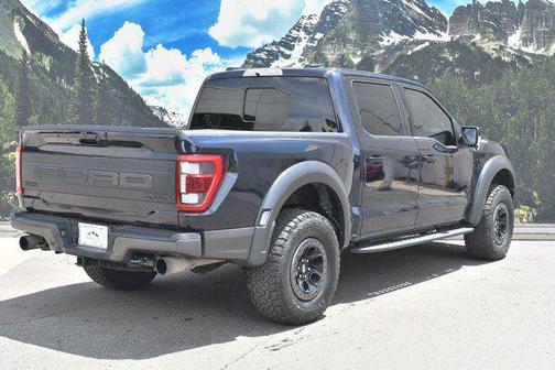 Antimatter Blue Metallic 2022 Ford F-150 Raptor