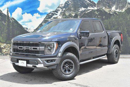 Antimatter Blue Metallic 2022 Ford F-150 Raptor
