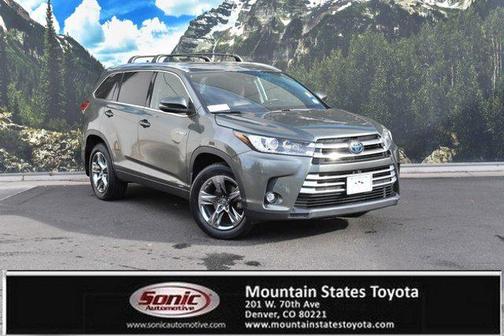 2019 Toyota Highlander Hybrid Platinum