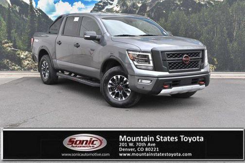 Gun Metallic 2024 Nissan Titan PRO-4X