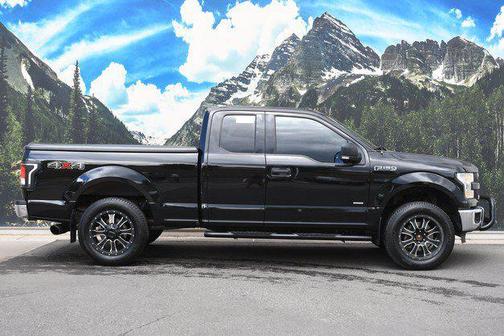 Black 2016 Ford F-150 XLT