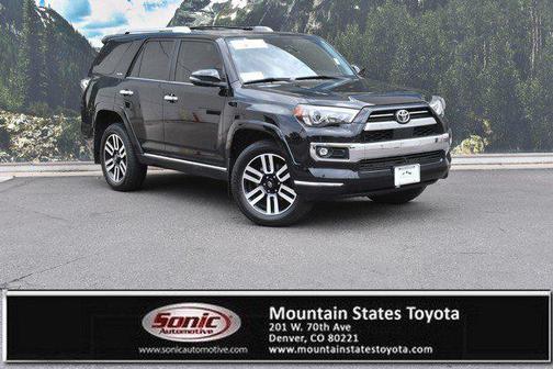 Midnight Black Metallic 2023 Toyota 4Runner Limited