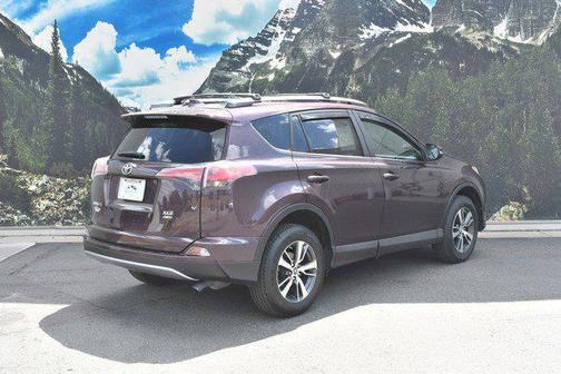 Black Currant Metallic 2018 Toyota RAV4 XLE