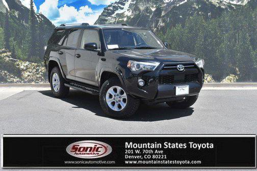 Midnight Black Metallic 2021 Toyota 4Runner SR5