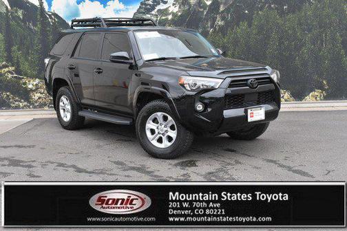 Midnight Black Metallic 2021 Toyota 4Runner SR5