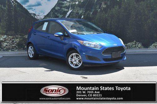 Lightning Blue Metallic 2019 Ford Fiesta SE