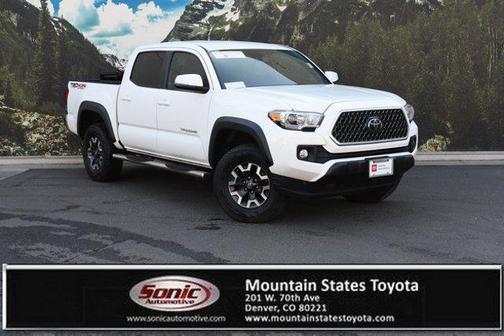 Super White 2019 Toyota Tacoma TRD Off Road