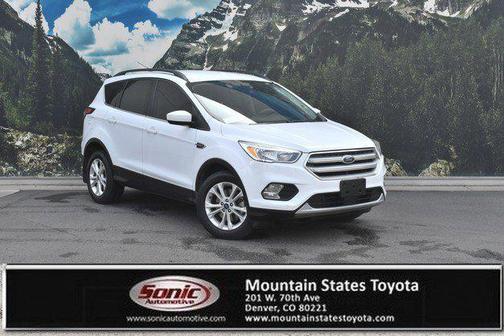 White 2018 Ford Escape SE