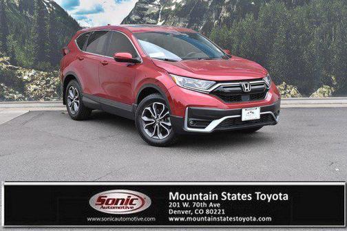 Radiant Red Metallic 2021 Honda CR-V AWD EX-L