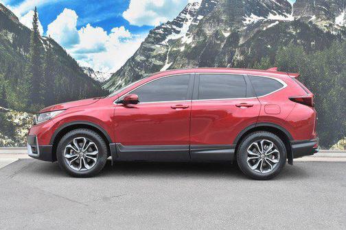 Radiant Red Metallic 2021 Honda CR-V AWD EX-L