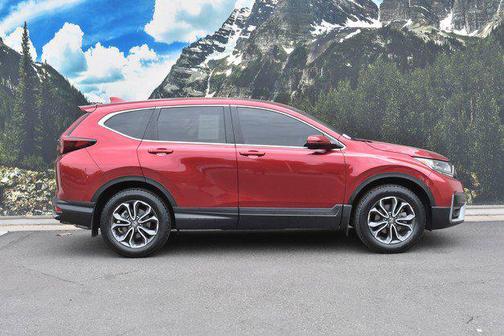 Radiant Red Metallic 2021 Honda CR-V AWD EX-L