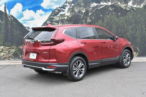 Radiant Red Metallic 2021 Honda CR-V AWD EX-L