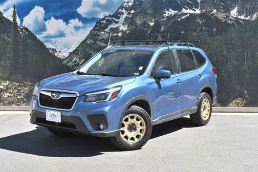 Horizon Blue Pearl 2021 Subaru Forester Premium