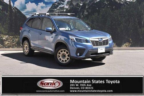 Horizon Blue Pearl 2021 Subaru Forester Premium
