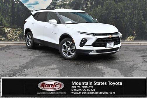Summit White 2024 Chevrolet Blazer 3LT