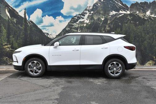Summit White 2024 Chevrolet Blazer 3LT