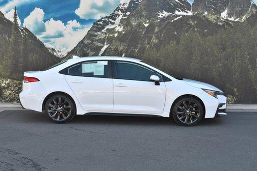 White 2023 Toyota Corolla SE