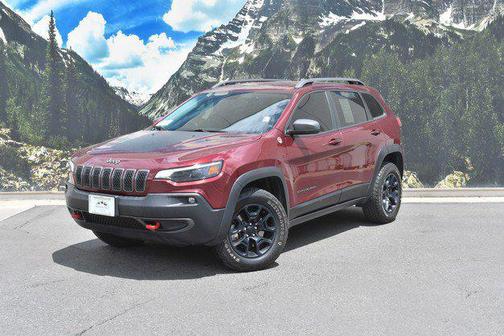 Velvet Red Pearlcoat 2020 Jeep Cherokee Trailhawk