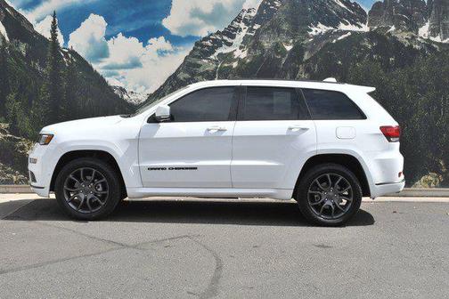 Bright White Clearcoat 2020 Jeep Grand Cherokee High Altitude