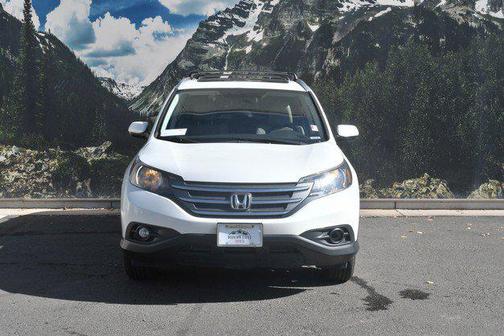 White Diamond Pearl 2012 Honda CR-V EX-L