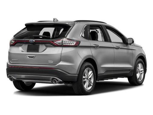White Platinum Metallic Tri-Coat 2018 Ford Edge Titanium