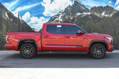 Supersonic Red 2023 Toyota Tundra Hybrid Platinum