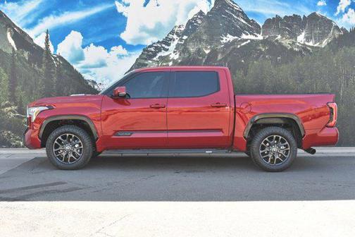Supersonic Red 2023 Toyota Tundra Hybrid Platinum