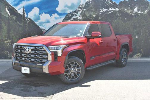 Supersonic Red 2023 Toyota Tundra Hybrid Platinum