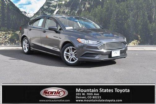 2018 Ford Fusion Hybrid SE