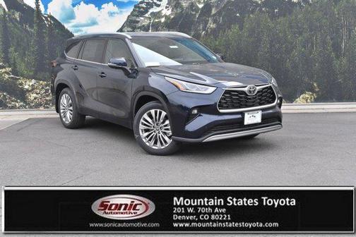 Blueprint 2026 Toyota Highlander Platinum