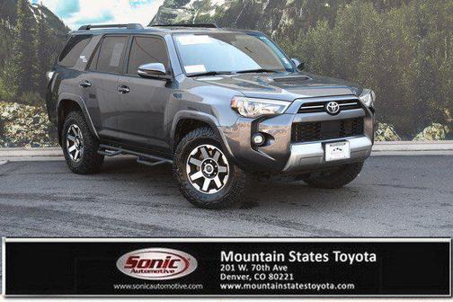 Magnetic Gray Metallic 2021 Toyota 4Runner TRD Off Road Premium