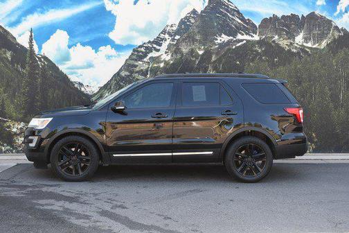 Shadow Black 2017 Ford Explorer XLT