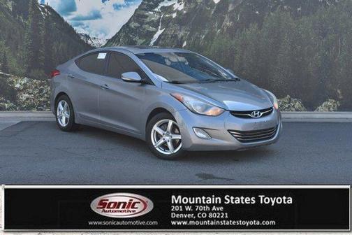 Titanium Gray Metallic 2011 Hyundai ELANTRA Limited