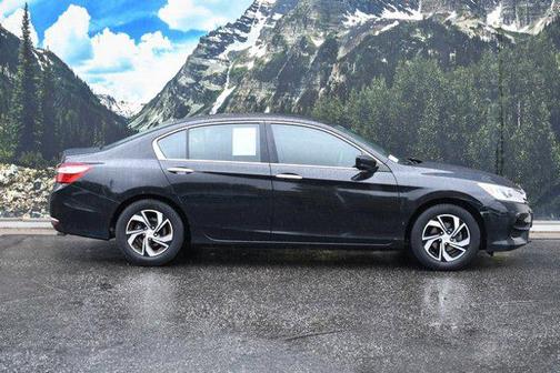 Black 2017 Honda Accord LX