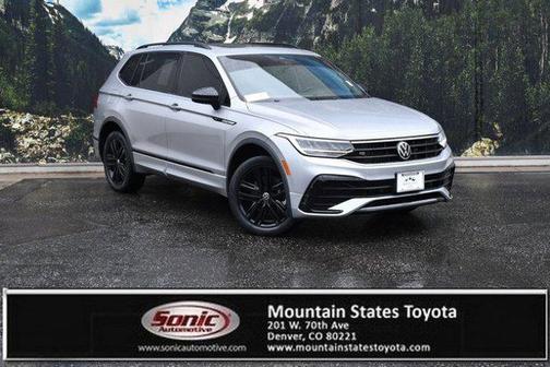 Pyrite Silver Metallic 2022 Volkswagen Tiguan 2.0T SE R-Line Black 4MOTION