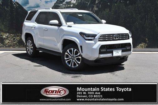 Wind Chill Pearl 2026 Toyota 4Runner Limited