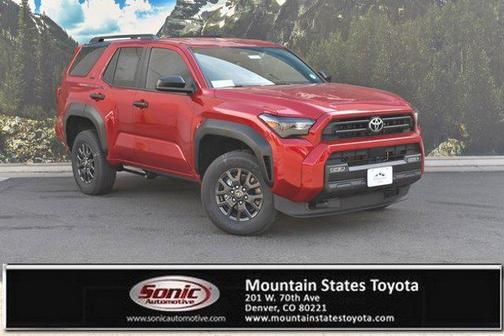 Supersonic Red 2026 Toyota 4Runner SR5